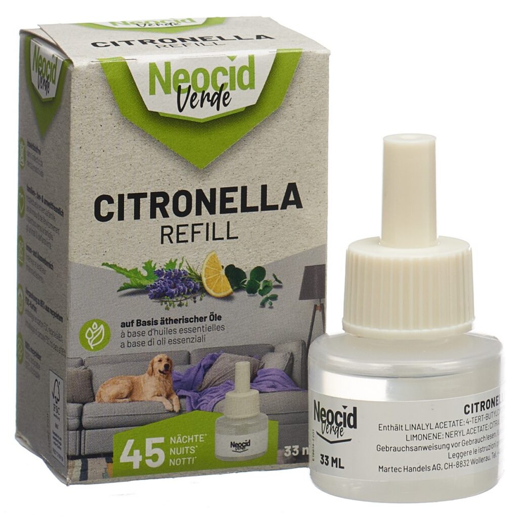 NEOCID VERDE citronella refill fl 33 ml