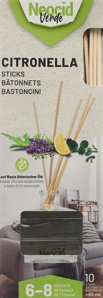 NEOCID VERDE citronella avec 10 bâtonnets fl 65 ml