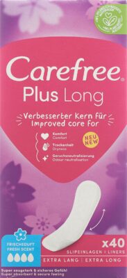 CAREFREE Plus Long Frischeduft 40 pce