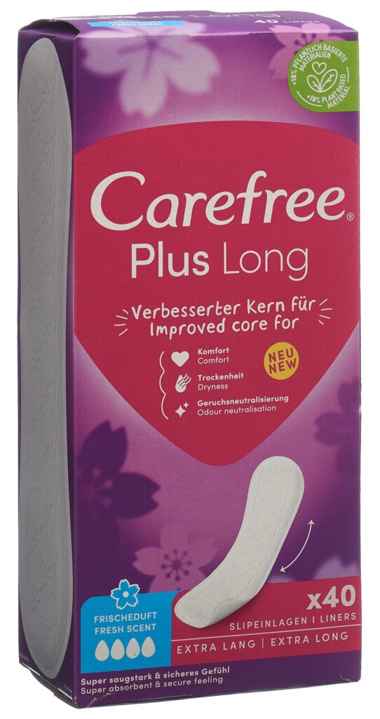 CAREFREE Plus Long Frischeduft 40 pce