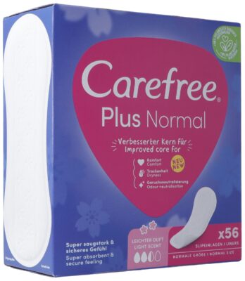 CAREFREE Plus Normal carton 56 pce