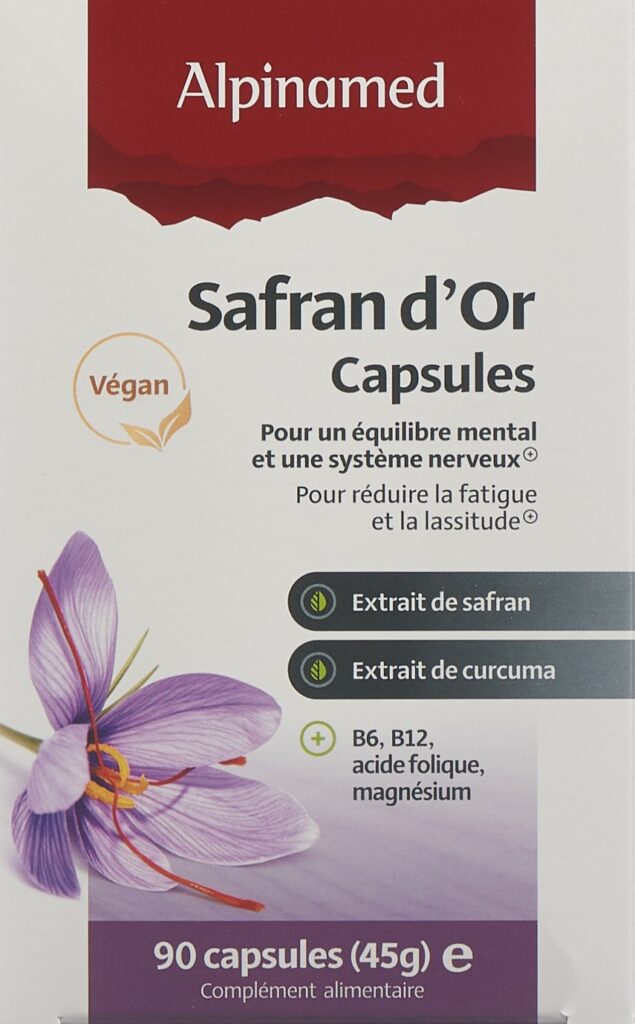 ALPINAMED Safran d'or caps 90 pce