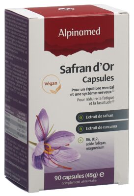 ALPINAMED Safran d'or caps 90 pce