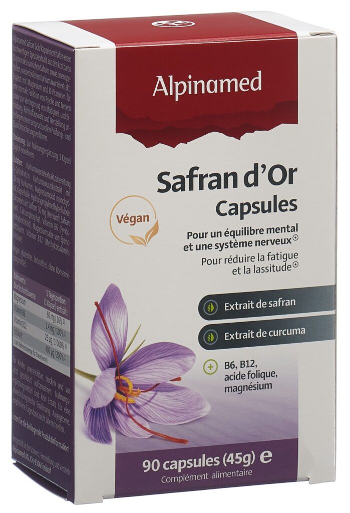 ALPINAMED Safran d'or caps 90 pce