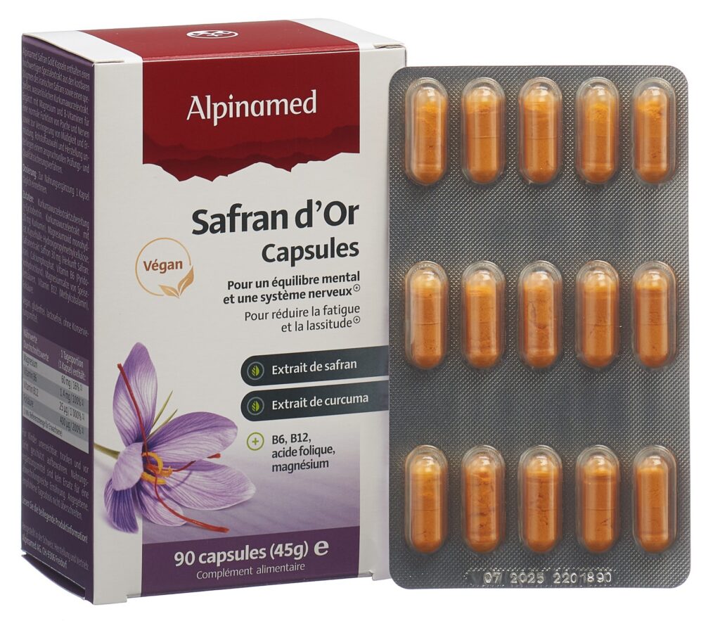 ALPINAMED Safran d'or caps 90 pce