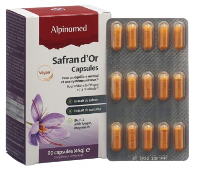 ALPINAMED Safran d'or caps 90 pce
