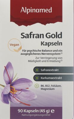ALPINAMED Safran d'or caps 90 pce
