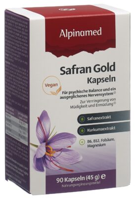 ALPINAMED Safran d'or caps 90 pce