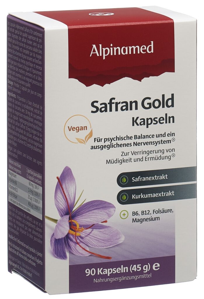 ALPINAMED Safran d'or caps 90 pce
