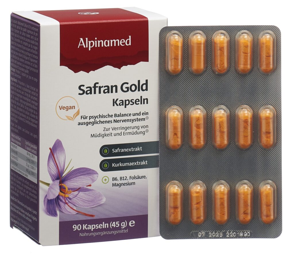 ALPINAMED Safran d'or caps 90 pce