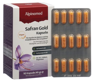 ALPINAMED Safran d'or caps 90 pce