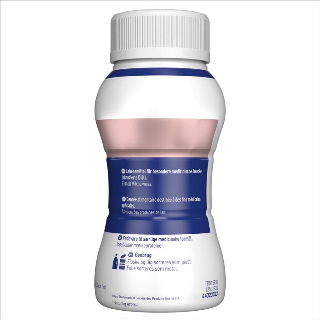 RESOURCE Ultra + fraise 4 fl 200 ml