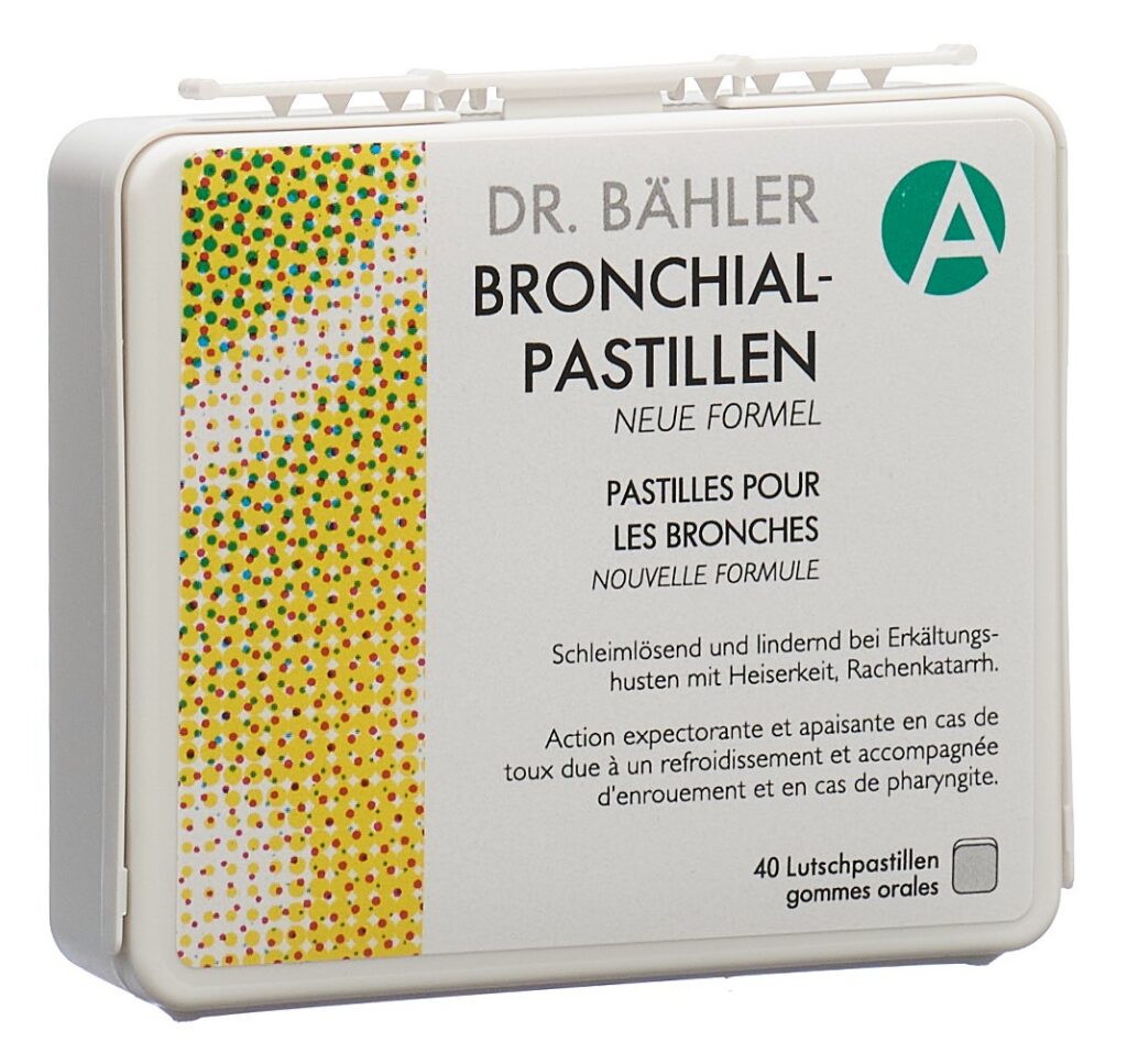 DR. BÄHLER pastilles bronches nouv formule 40 pce