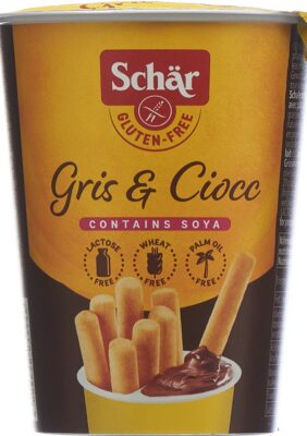 SCHÄR gris & ciocc sans gluten 52 g