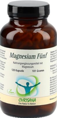 CHRISANA Magnesium cinq caps bte 120 pce