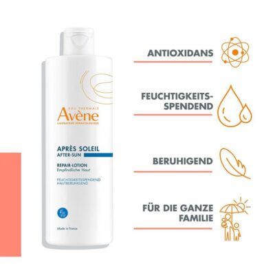 AVENE SUN Lait réparat après-soleil dist 400 ml