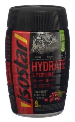 ISOSTAR Hydrate & Perform pdr Cranberry bte 400 g