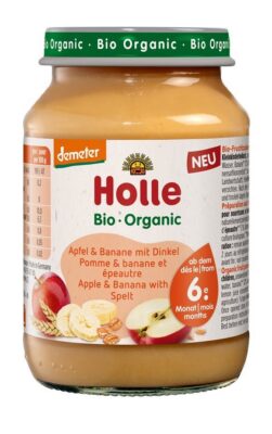 HOLLE pomme & banane avec épeautre 190 g