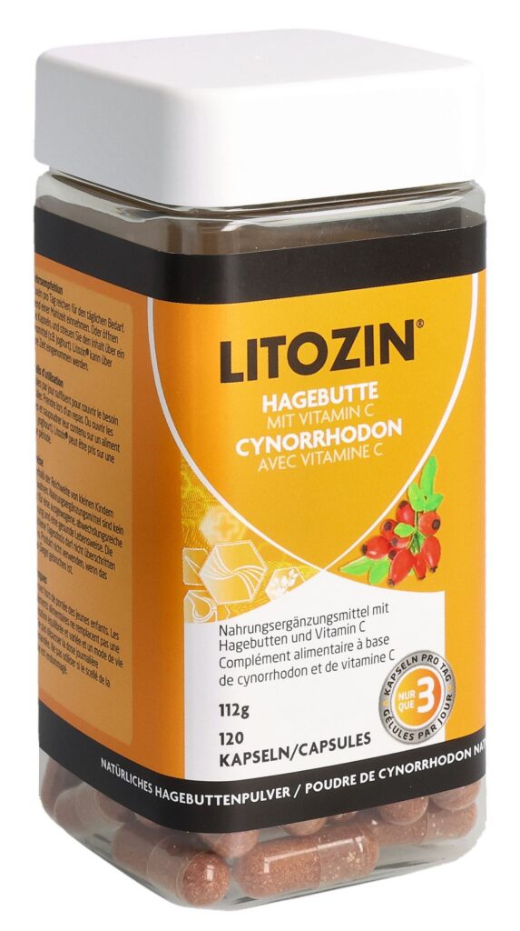LITOZIN poudre de cynorrhodon caps (nouv) 120 pce