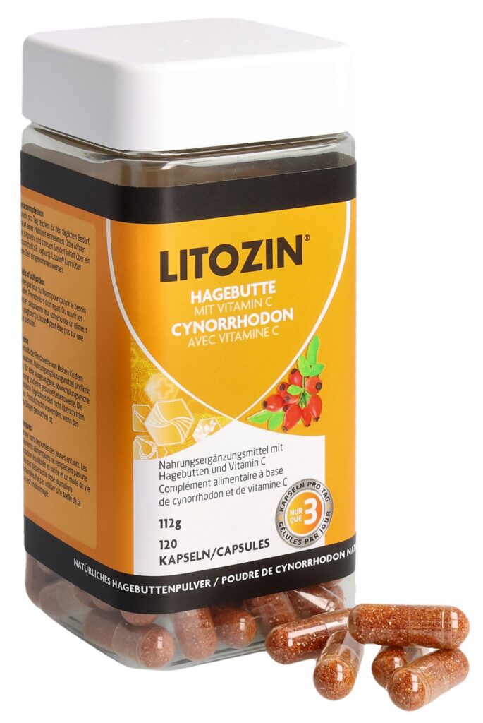 LITOZIN poudre de cynorrhodon caps (nouv) 120 pce