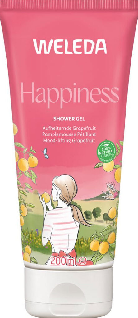 WELEDA shower gel happiness grapefruit tb 200 ml