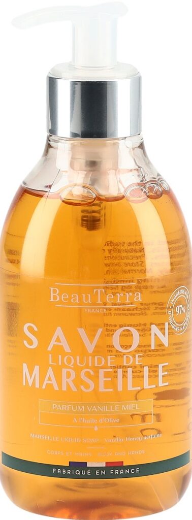 BEAUTERRA savon Marseille liq van miel 300 ml