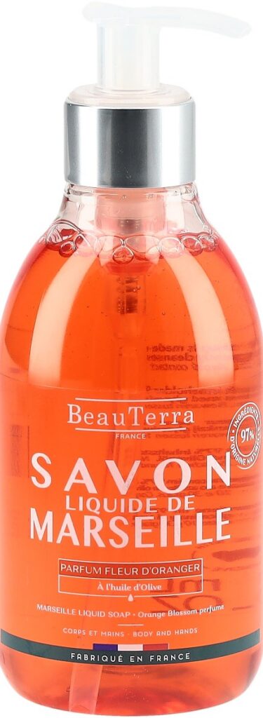 BEAUTERRA savon Marseille liq fleur orang 300 ml