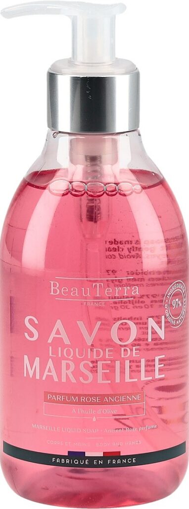 BEAUTERRA savon Marseille liq rose anc 300 ml