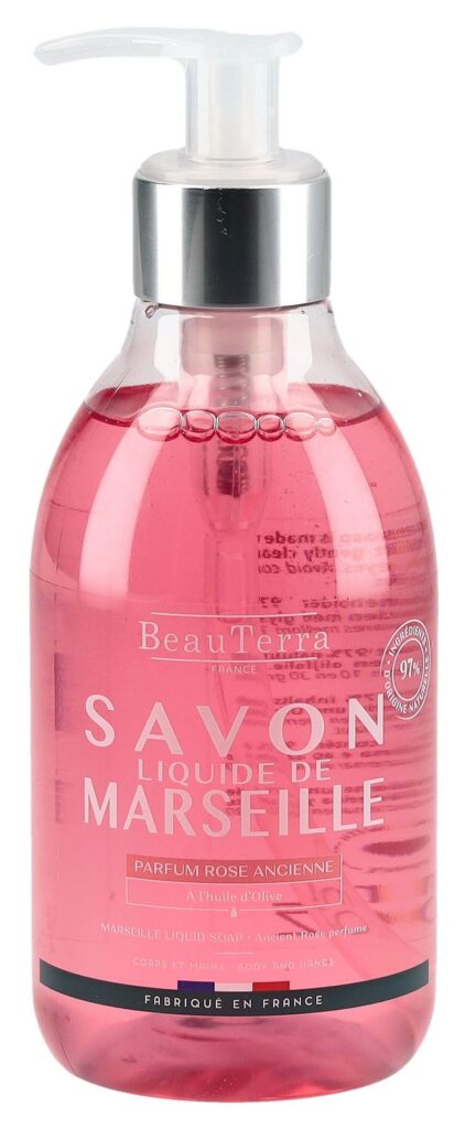 BEAUTERRA savon Marseille liq rose anc 300 ml