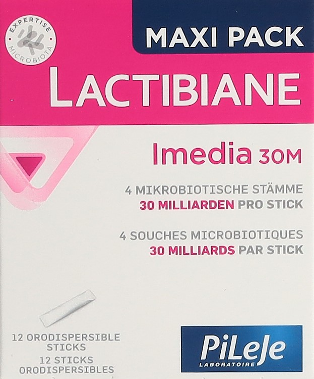 LACTIBIANE Imedia sticks 12 pce