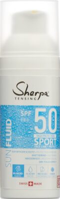 SHERPA TENSING sun fluid SPF50 sport fl 50 ml