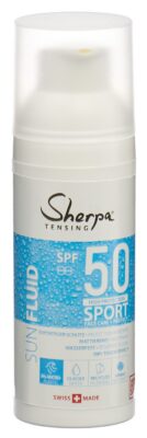 SHERPA TENSING sun fluid SPF50 sport fl 50 ml