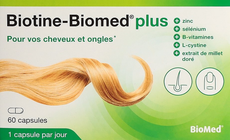 BIOTINE Biomed plus caps 60 pce