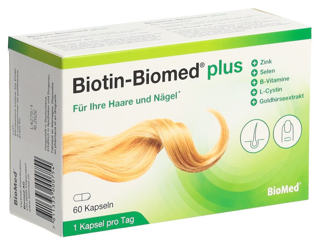 BIOTINE Biomed plus caps 60 pce