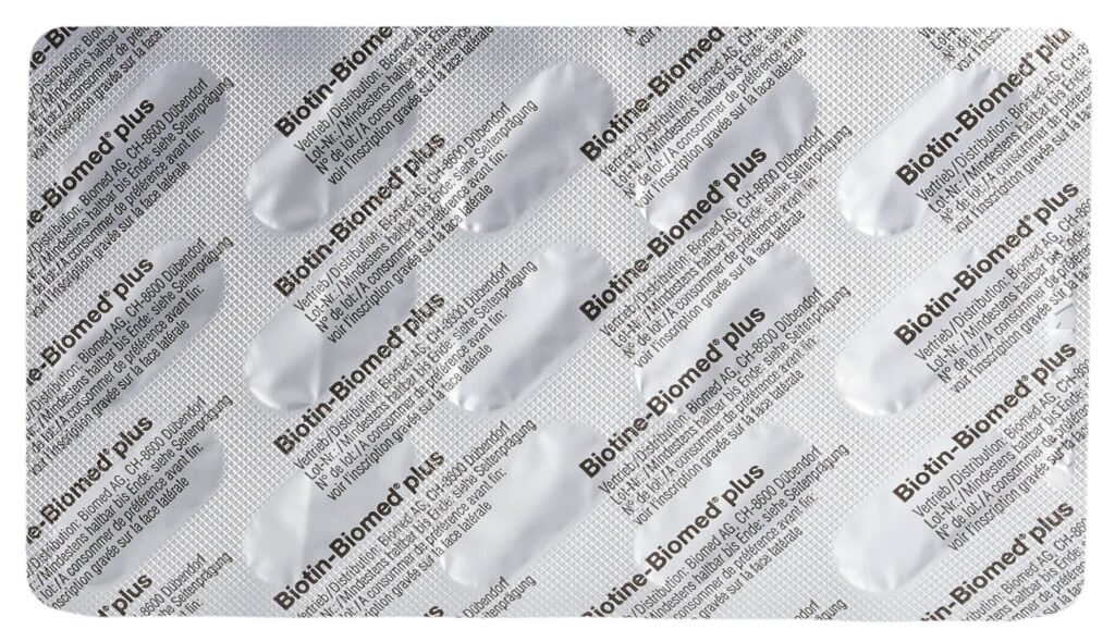 BIOTINE Biomed plus caps 120 pce