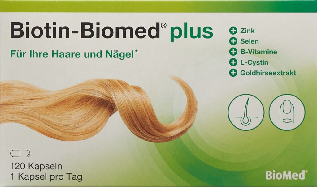 BIOTINE Biomed plus caps 120 pce