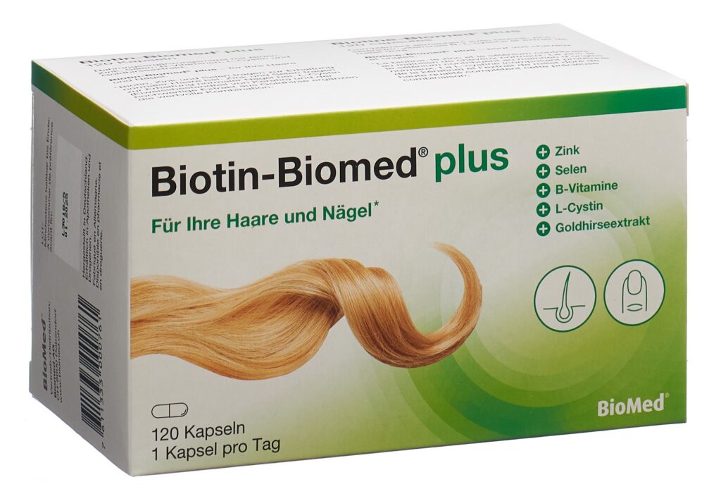 BIOTINE Biomed plus caps 120 pce