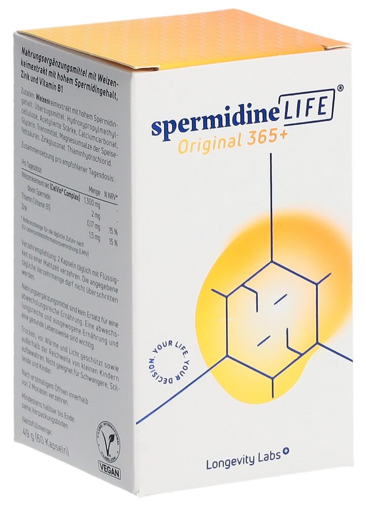 SPERMIDINELIFE Original 365+ caps 2 mg 60 pce