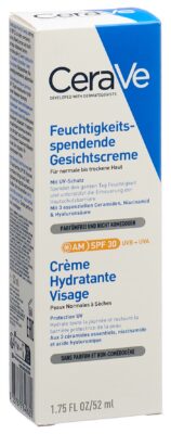 CERAVE Crème hydratante visage SPF30 52 ml