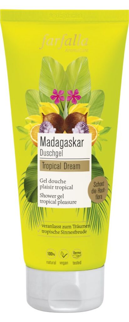 FARFALLA Gel douche Madagascar tb 200 ml