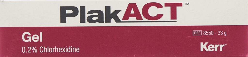 PLAKACT gel 0.2 % chlorhexidine tb 33 g