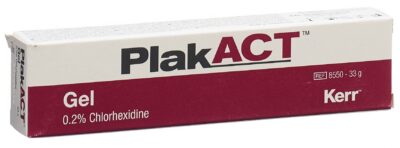 PLAKACT gel 0.2 % chlorhexidine tb 33 g