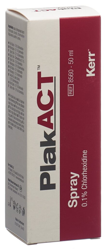 PLAKACT Spray 0.1 % Chlorhexidin 50 ml