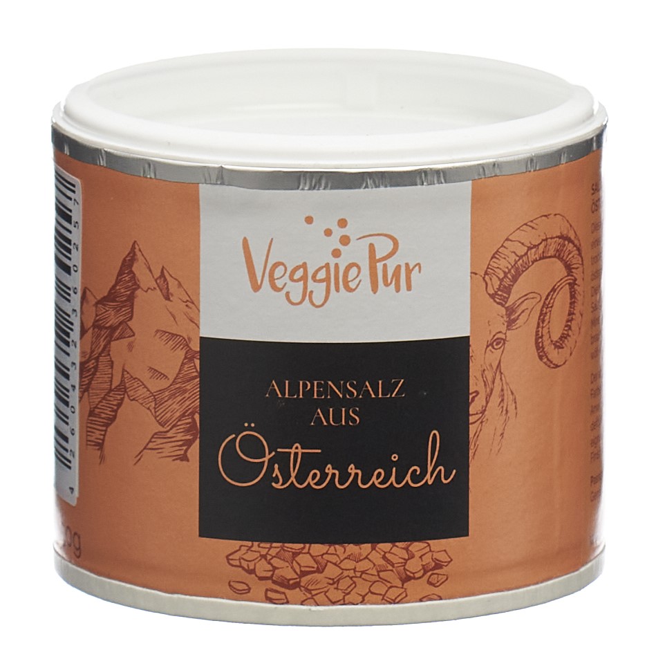 VEGGIEPUR Sel des Alpes d'Autriche bte 150 g