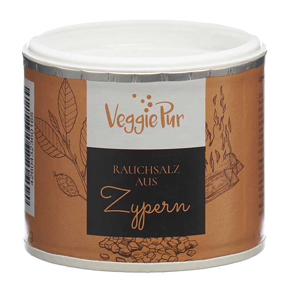 VEGGIEPUR Feuille de sel fumé de Chypre 80 g