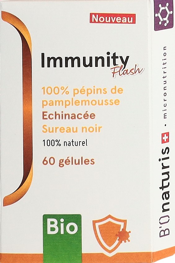 BIONATURIS Immunity flash caps bio bte 60 pce