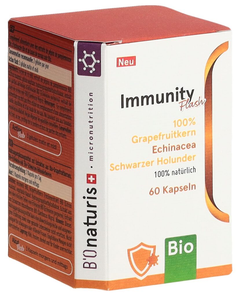 BIONATURIS Immunity flash caps bio bte 60 pce
