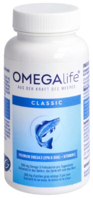 OMEGA-LIFE Classic caps 500 mg bte 60 pce
