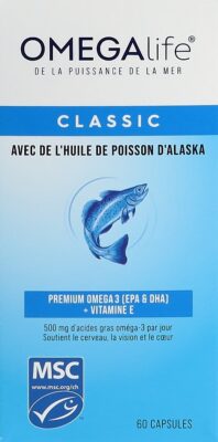 OMEGA-LIFE Classic caps 500 mg bte 60 pce