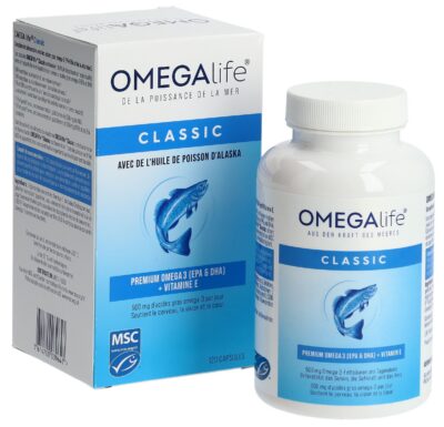 OMEGA-LIFE Classic caps 500 mg bte 120 pce